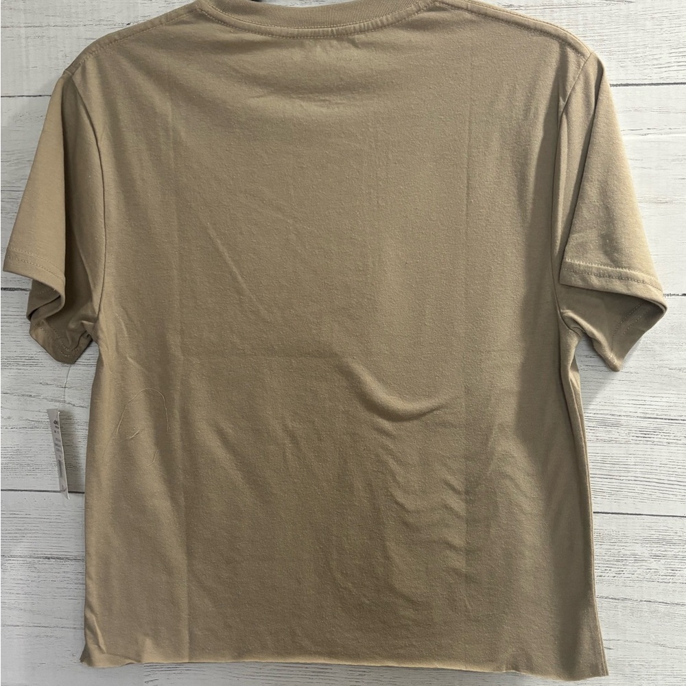 Fifth Sun Tennis Graphic Tee Small Beige Malibu California Preppy Aesthetic NWT - Picture 3 of 10